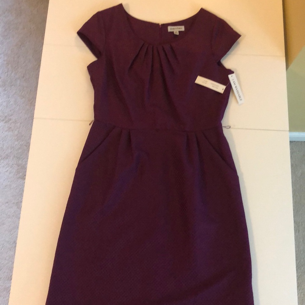 NWT Purple dress with POCKETS